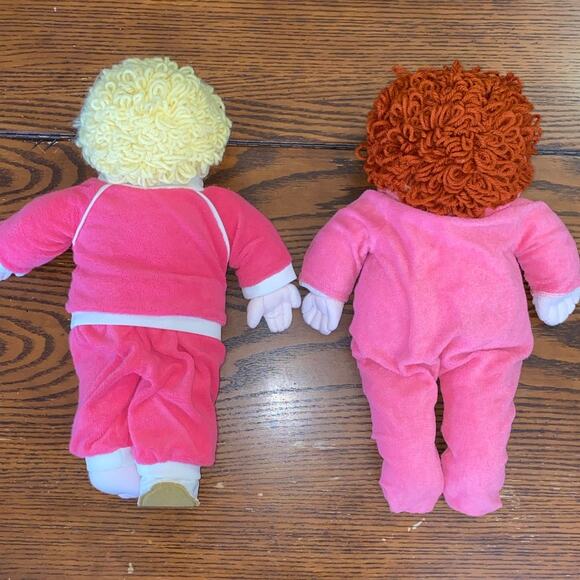 VTG Handmade Soft Sculpture Cabbage Patch Little People STYLE Fabric Doll Baby - Picture 5 of 15